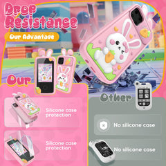 Luyiilo games menu highlights 16 learning activities for young learners.