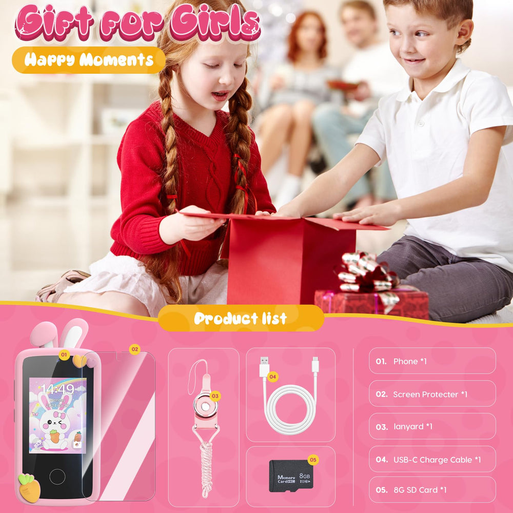 Luyiilo unicorn themed design adds magical appeal to the toy for girls.