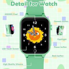 Luyiilo kid watch dial is not fully waterproof, use with caution.