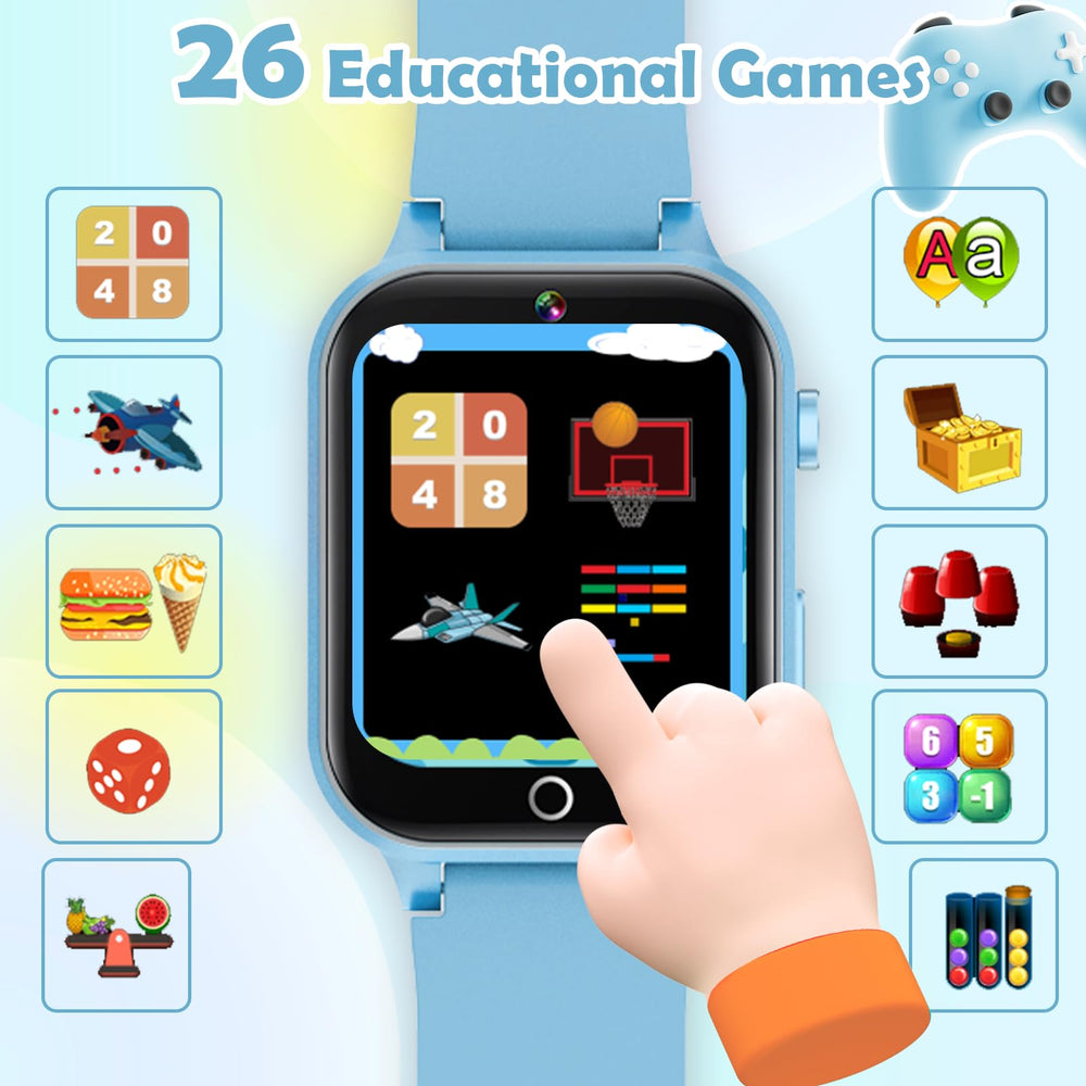 Luyiilo Kids Smart Watch omnitrix design, trendy look for active kids.