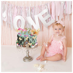 LXASIY fairy figures, leaves and lilies for garden-inspired cake scene