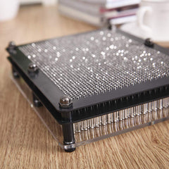 LXS 3D Pin Art Board, desk decor, doubles as stylish room accent