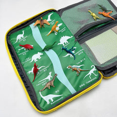 Lycnufrewolf play case features building base plate for constructive play anywhere.