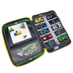 Lycnufrewolf case with mesh pockets keeps small parts neatly organized.