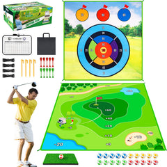 LYDARZ Golf Chipping Mat back yard training for precise practice and fun.