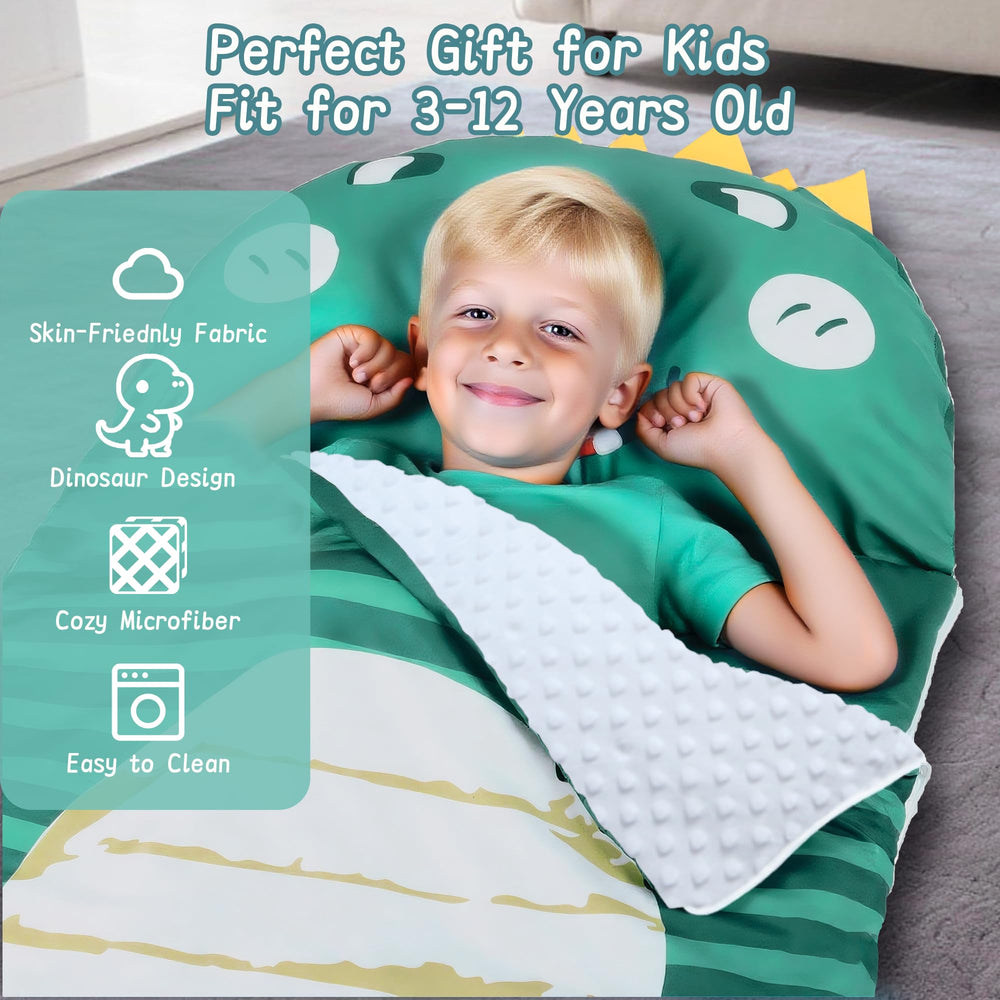 Lydaz ydaz sleeping bag roll-up design with Velcro strap for easy transport