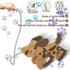 LKyoxs patented mechanical dog design creates engaging movement and pretend play.