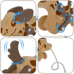 LKyoxs safe, durable wood with non-toxic finishes ensures gentle, long-lasting play.