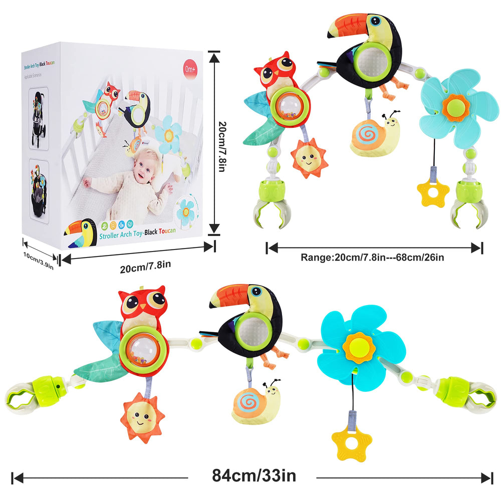 Lynncare owl rattle with beans supports grasping and grip development