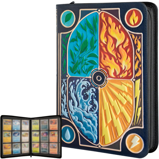LYNX 3D Card Binder Pokemon front cover showing bold 3D design for collectors