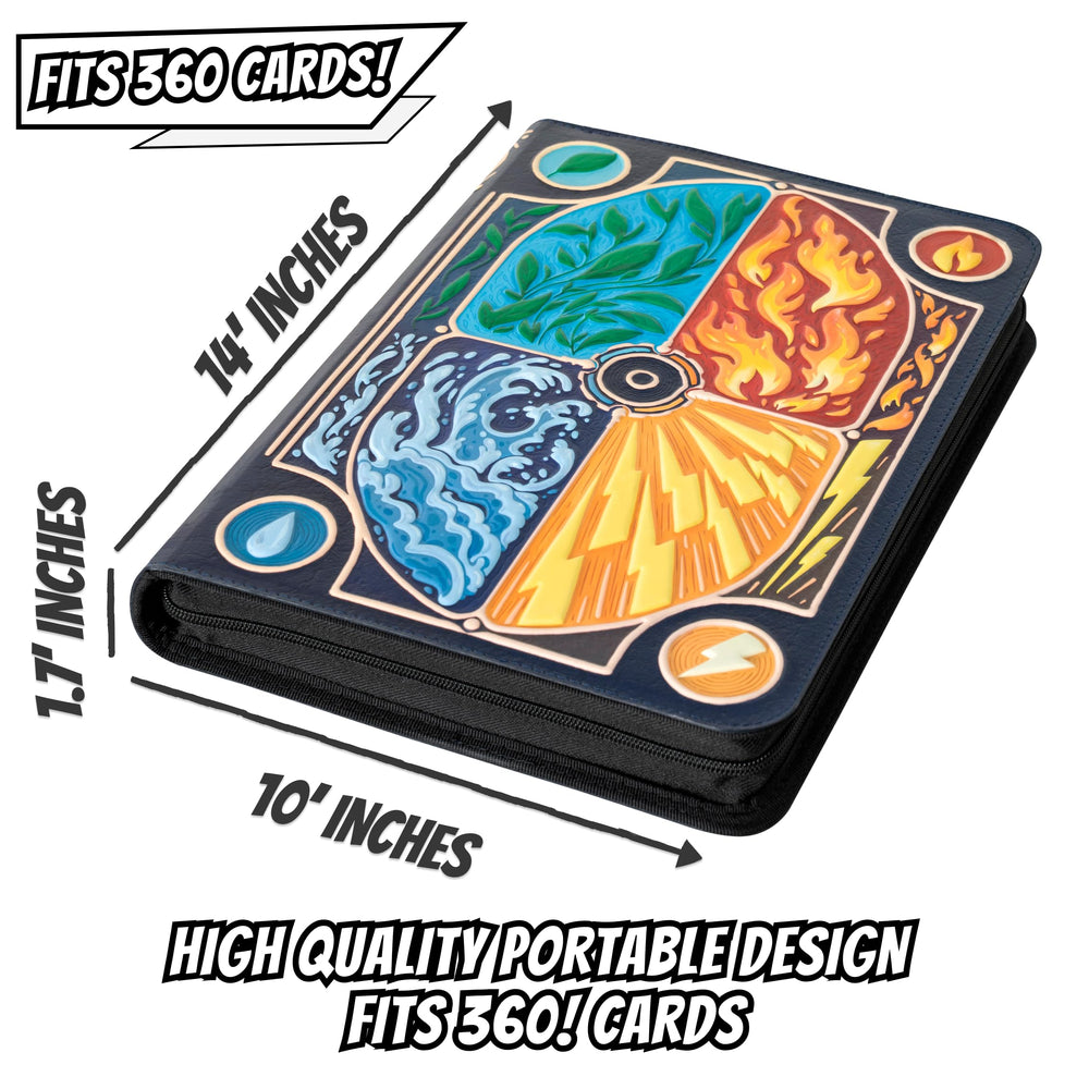 LYNX 3D Card Binder interior pocket reduces scratches during handling