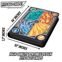 LYNX 3D Card Binder interior pocket reduces scratches during handling