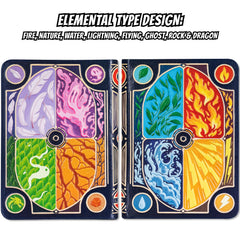 LYNX 3D Card Binder Pokemon spine with durable construction