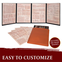 LYNX DND DM Screen included sleeve highlights portable design for on-the-go sessions