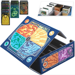 LYNX Trading Card Storage Box front view with hand-drawn Pokemon artwork