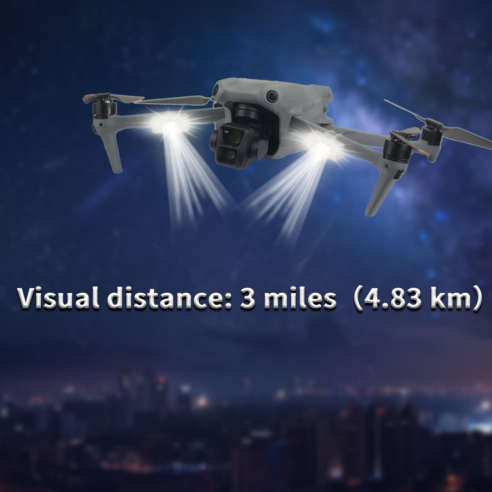 LYONGTECH drone strobe lights offer white, red, and green LEDs for clear signaling.
