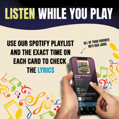Lyric Legend gift-ready box for 90s lovers.