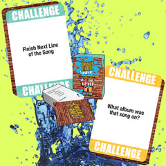Lyrically Correct 150-card deck offers endless rounds of music trivia.
