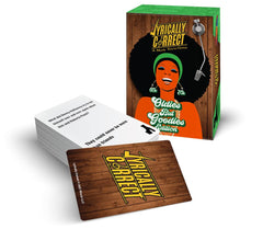 Lyrically Correct finish-the-lyrics challenge cards ready for social play and fun.