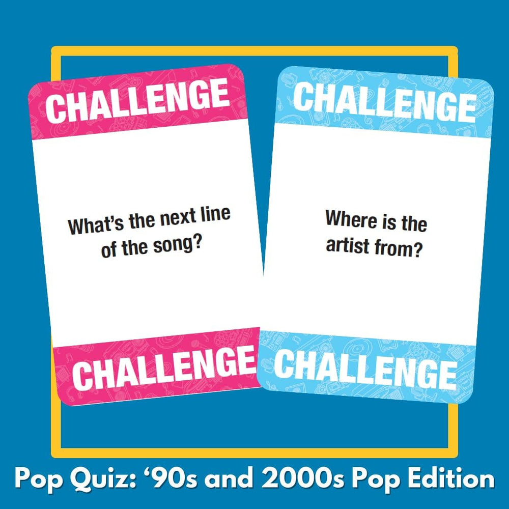 Lyrically Correct trivia cards in hand fuel fast-paced game nights.