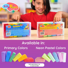 Vibrant LYRK Silly Foam six-color palette for STEM crafts and experiments