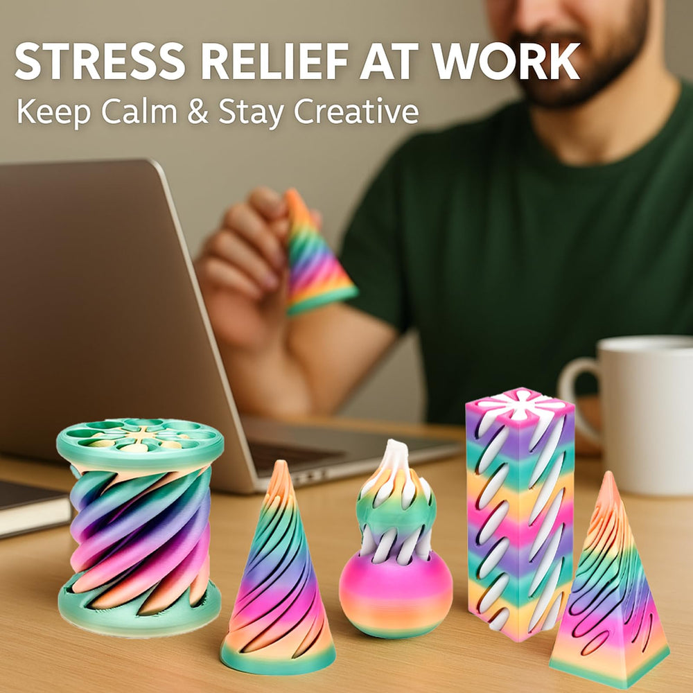 Lyzbbsoy 3D-printed cone reveals intricate details and durable finish for long-lasting play.