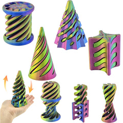 Lyzbbsoy Impossible Cone Spiral: compact focus toy for desk work and focus.