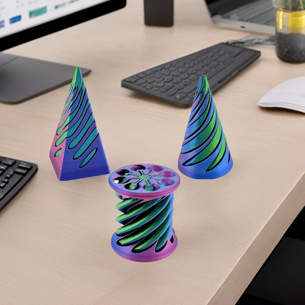 Lyzbbsoy spiral cone twist-action showing smooth motion.