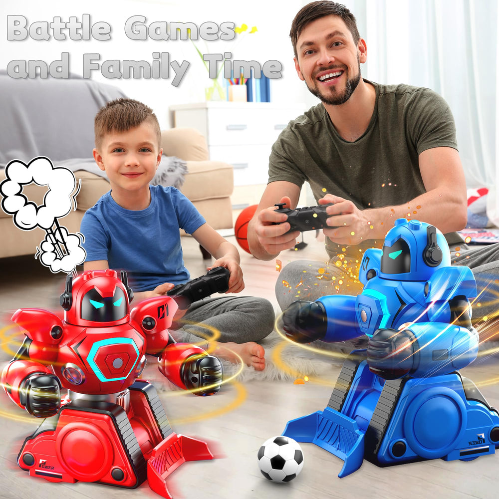 LZZAPJ football game mode robots with goals provide interactive sports play.