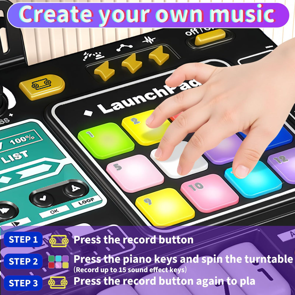 LZZAPJ microphone accessory for singing along with the DJ mixer