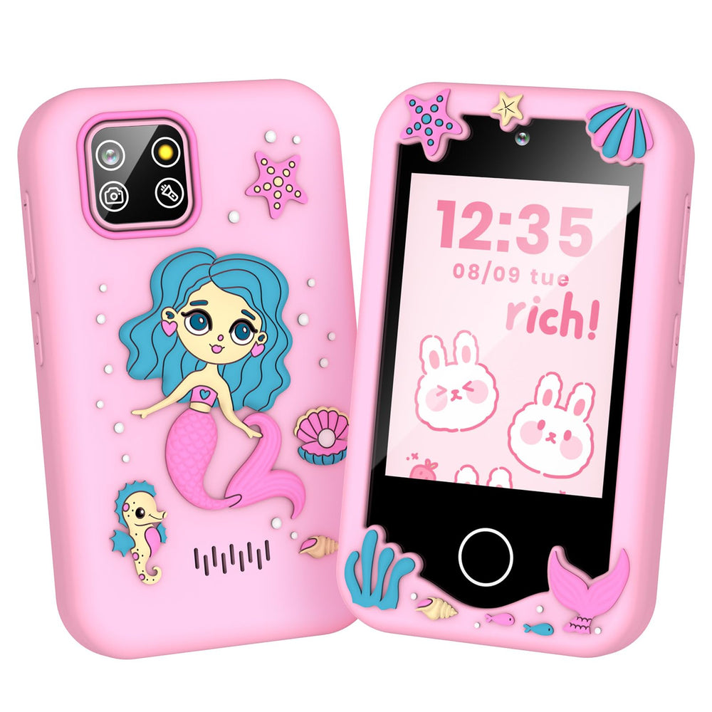 M SANMERSEN toy phone front view with durable learning-friendly design.
