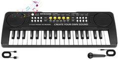 M SANMERSEN 37 key upgrade piano keyboard for kids encourages creative play