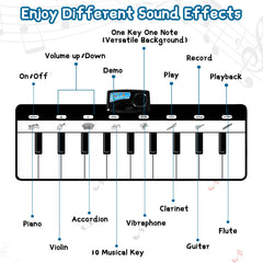 M SANMERSEN Piano Mat with eight instrument sounds for creative exploration