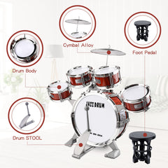 M SANMERSEN sturdy design keeps kid drums steady during energetic play
