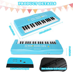 M SANMERSEN toy piano blue packaging box ready for gifting