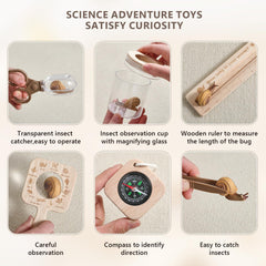 Macabaka observation cup makes capturing and comparing specimens easy.
