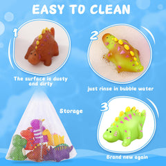 MACALOCA quick-drying mesh bag stores bath toys and keeps them dry between uses