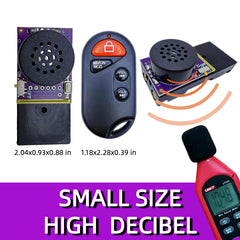 MacroTrek remote controlled noise device with 20 sounds for playful surprises