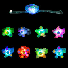 Maegawa light up bracelet spinner serves as a fun party favor.