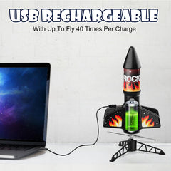 Mafbeanl rechargeable rocket powered by quick charge lithium battery.