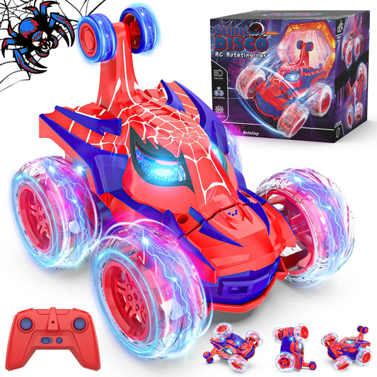 Mafbeanl spider-design RC car front view for imaginative play.