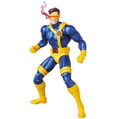 Mafex Cyclops Comic Ver pose: dynamic display-ready action figure.