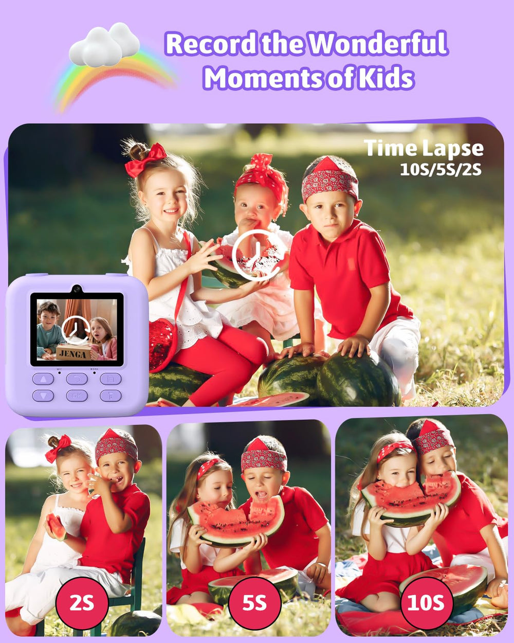 MgaoLo 32GB SD card preinstalled stores thousands of photos