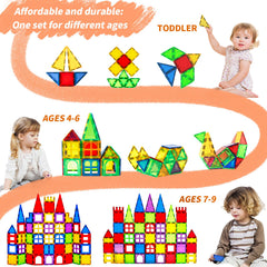 MAGBLOCK family play time scene encourages parent-child interaction and creativity.