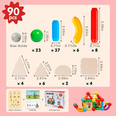 MAGBLOCK magnetic balls and rods promote imaginative construction and hands-on learning.