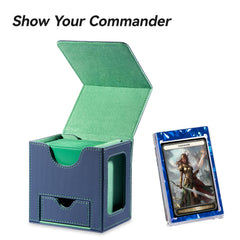 Mage Tech deck box 35pt brick slot protects the commander card