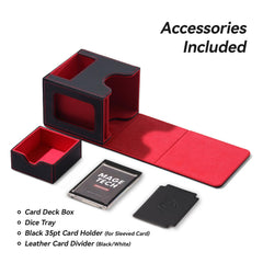 Mage Tech UV-protective holder shields cards from light.