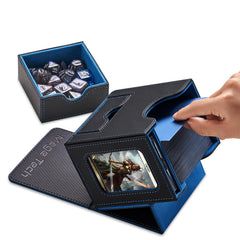 Mage Tech Card Deck Box wide mouth design for easy card retrieval during play