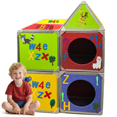 MageForts felt panel assembly enables sturdy, cozy forts for kid-friendly play.