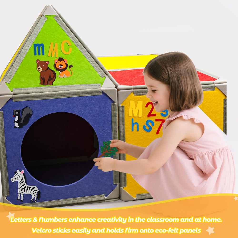 MageForts soft felt panels provide durable comfort during imaginative hideaway play.